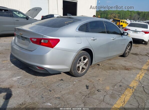 1G1ZB5ST8JF163623 2018 CHEVROLET MALIBU Silver უკანა მარჯვენა