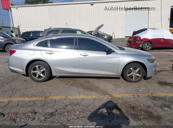 1G1ZB5ST8JF163623 2018 CHEVROLET MALIBU Silver უკანა სალონის ხედი