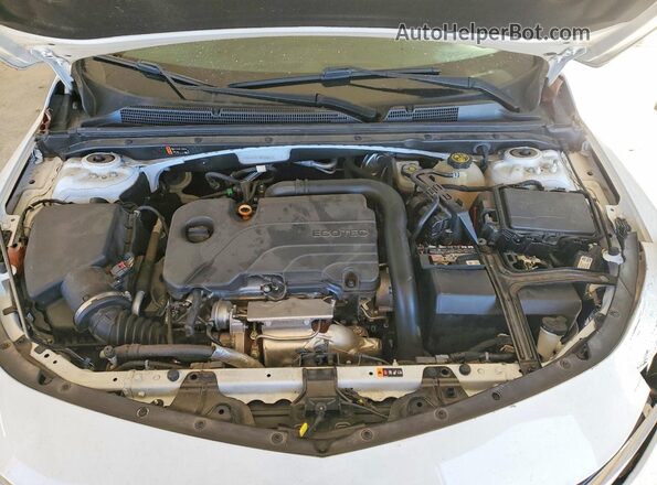 1G1ZC5ST1MF088071 2021 CHEVROLET MALIBU White უკანა სალონის ხედი