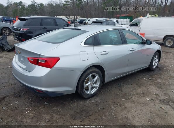 1G1ZC5ST2JF286895 2018 CHEVROLET MALIBU Silver Tył prawy