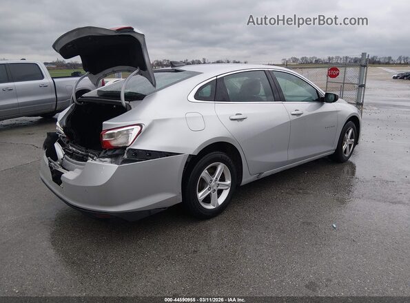 1G1ZC5ST5KF176537 2019 CHEVROLET MALIBU Silver Задня права чверть