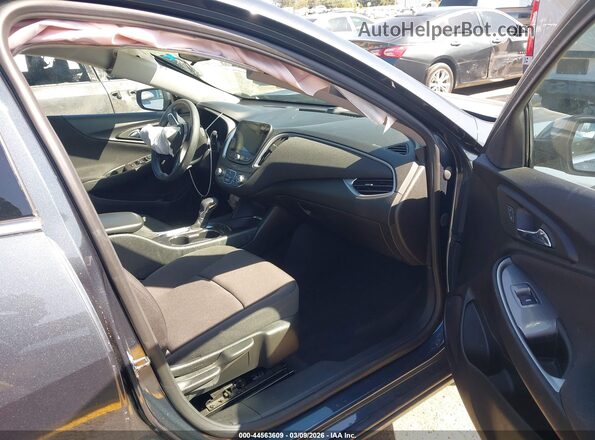 1G1ZC5ST6MF085022 2021 CHEVROLET MALIBU Gray Front interior view