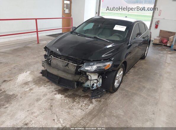 1G1ZC5ST9KF208776 2019 CHEVROLET MALIBU Черный Передняя левая четверть