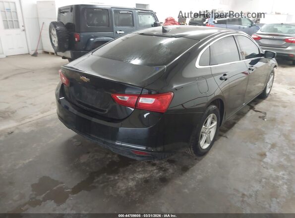 1G1ZC5ST9KF208776 2019 CHEVROLET MALIBU Черный Задняя правая четверть