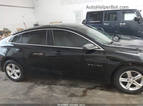 1G1ZC5ST9KF208776 2019 CHEVROLET MALIBU Черный Вид задней части салона