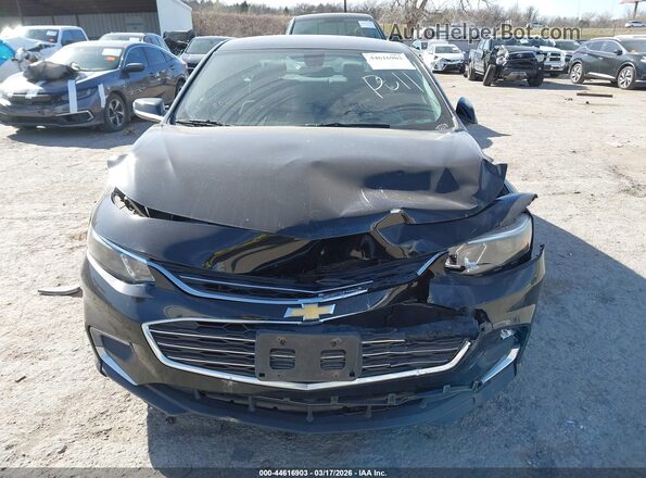 1G1ZD5ST0JF189739 2018 CHEVROLET MALIBU Black Widok zestawu wskaźników