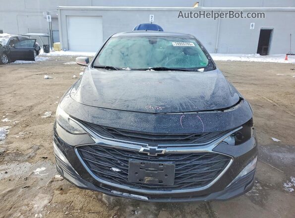 1G1ZD5ST0MF032801 2021 CHEVROLET MALIBU Black Front view