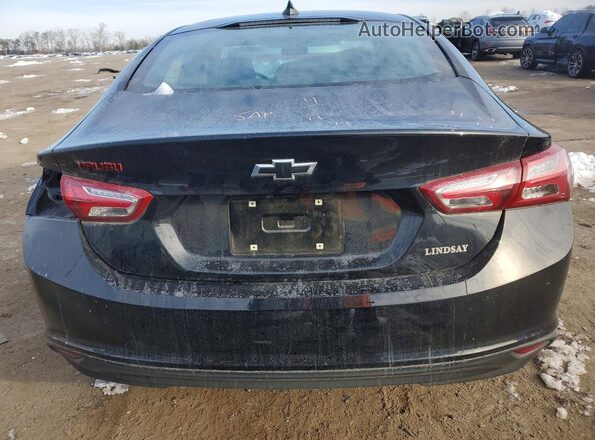 1G1ZD5ST0MF032801 2021 CHEVROLET MALIBU Black Rear view