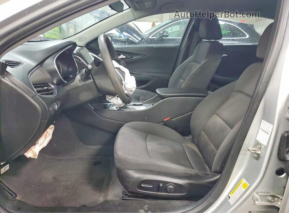 1G1ZD5ST0MF070433 2021 CHEVROLET MALIBU Silver Սալոնի դիմացի տեսք
