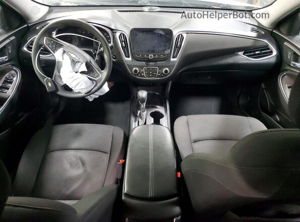 1G1ZD5ST0MF070433 2021 CHEVROLET MALIBU Silver Առջևի վահանակի տեսք