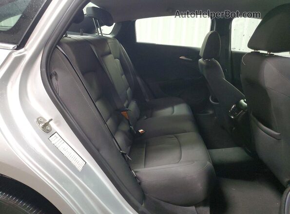 1G1ZD5ST0MF070433 2021 CHEVROLET MALIBU Silver Հետևի նստատեղերի տեսք