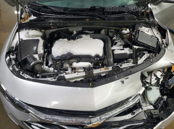 1G1ZD5ST0MF070433 2021 CHEVROLET MALIBU Silver Սալոնի հետևի տեսք