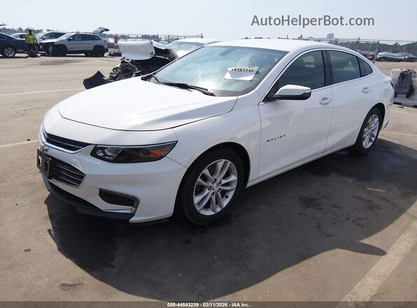 1G1ZD5ST1JF185103 2018 CHEVROLET MALIBU Белый Передняя левая четверть