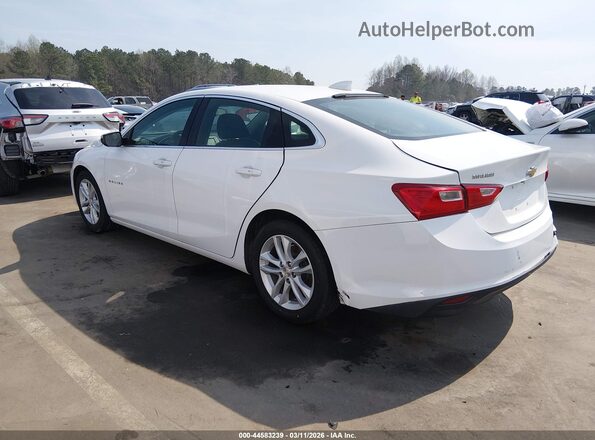 1G1ZD5ST1JF185103 2018 CHEVROLET MALIBU Белый Задняя левая четверть