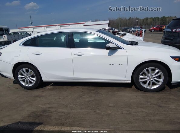 1G1ZD5ST1JF185103 2018 CHEVROLET MALIBU Белый Вид задней части салона