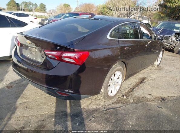 1G1ZD5ST1MF077908 2021 CHEVROLET MALIBU Burgundy Հետևի աջ