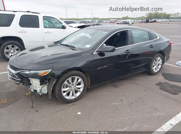 1G1ZD5ST1PF190505 2023 CHEVROLET MALIBU Black წინა მარცხენა ხედი სამი მეოთხედიდან