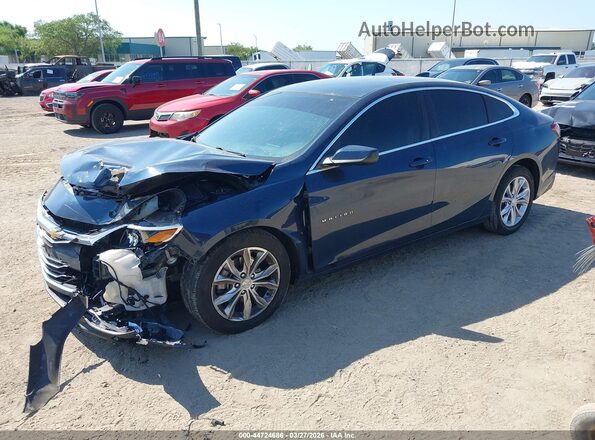 1G1ZD5ST2LF099575 2020 CHEVROLET MALIBU Blue Передня ліва чверть