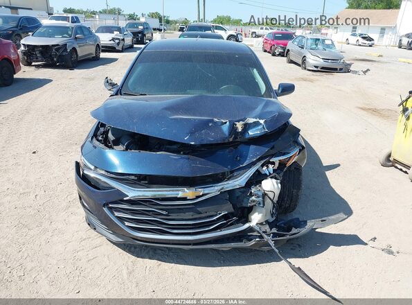 1G1ZD5ST2LF099575 2020 CHEVROLET MALIBU Blue Вид панелі приладів