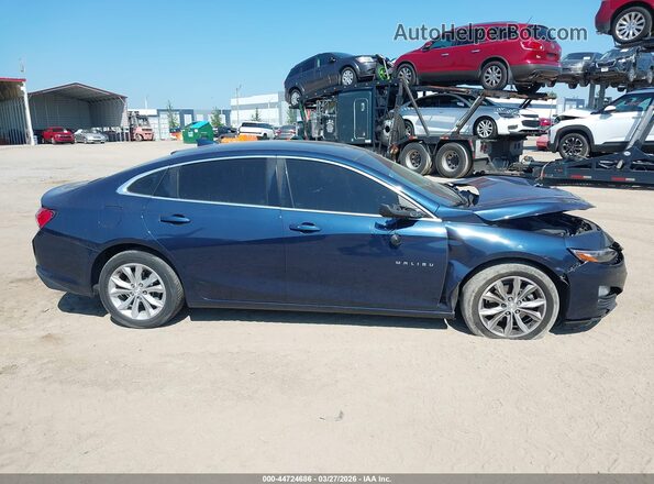 1G1ZD5ST2LF099575 2020 CHEVROLET MALIBU Blue Вид щитка приладів