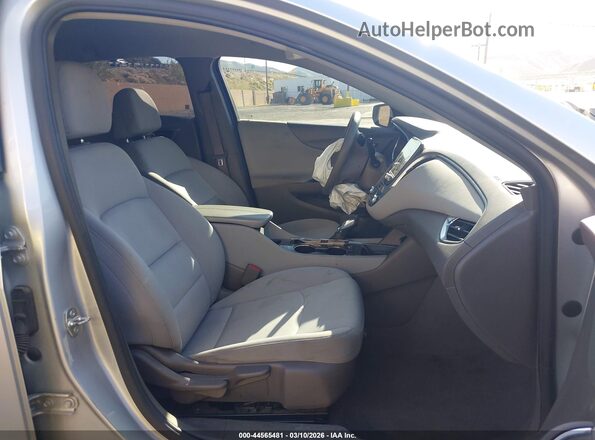 1G1ZD5ST2MF005695 2021 CHEVROLET MALIBU Silver Սալոնի դիմացի տեսք