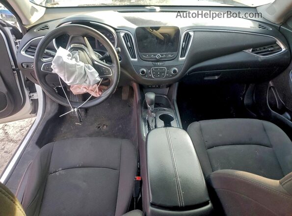1G1ZD5ST2MF019970 2021 CHEVROLET MALIBU White Առջևի վահանակի տեսք