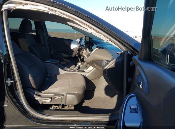 1G1ZD5ST2MF051396 2021 CHEVROLET MALIBU Black Front interior view
