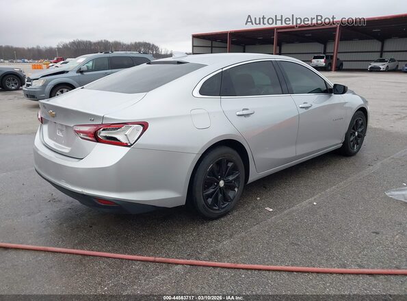 1G1ZD5ST2MF069347 2021 CHEVROLET MALIBU Серебряный Задняя правая четверть