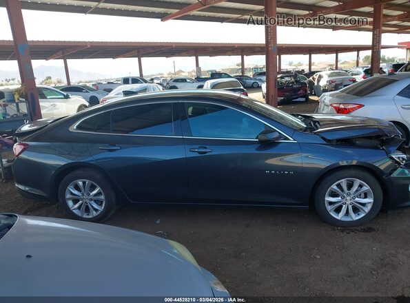 1G1ZD5ST2MF078159 2021 CHEVROLET MALIBU Gray Rear interior view