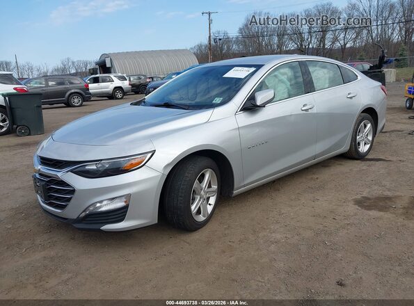 1G1ZD5ST3NF156966 2022 CHEVROLET MALIBU Silver Передня ліва чверть