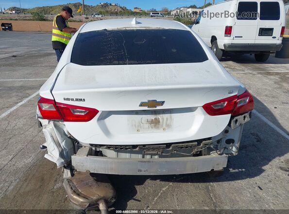 1G1ZD5ST4JF129611 2018 CHEVROLET MALIBU White 