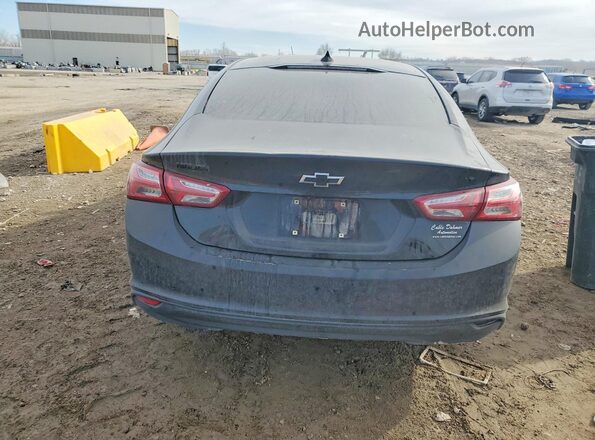 1G1ZD5ST4MF003690 2021 CHEVROLET MALIBU Black Հետևի տեսք