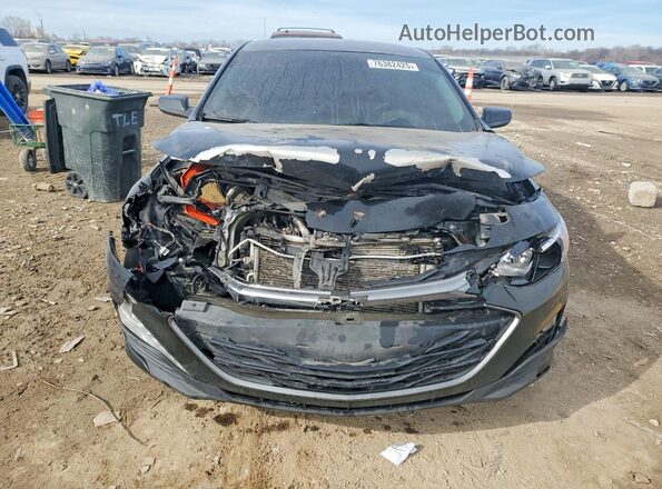 1G1ZD5ST4MF003690 2021 CHEVROLET MALIBU Black Դիմացի տեսք