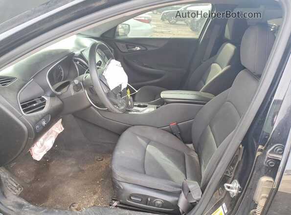 1G1ZD5ST4MF003690 2021 CHEVROLET MALIBU Black Սալոնի դիմացի տեսք