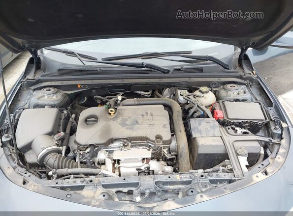 1G1ZD5ST4MF035605 2021 CHEVROLET MALIBU Gray Rear view