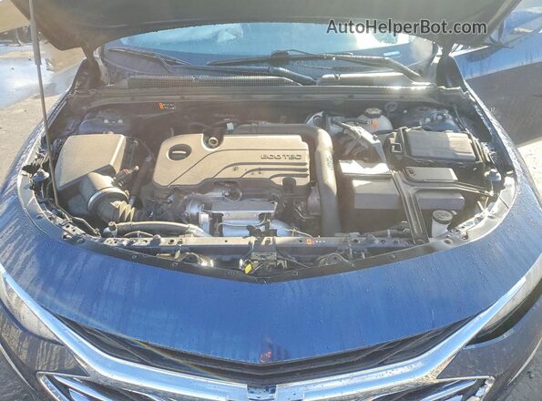 1G1ZD5ST4MF060617 2021 CHEVROLET MALIBU Blue Սալոնի հետևի տեսք