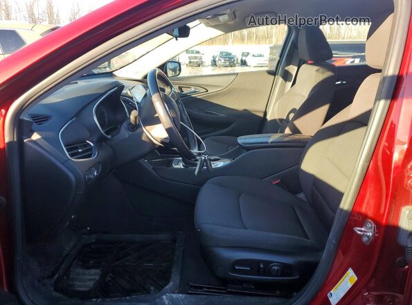 1G1ZD5ST4MF061010 2021 CHEVROLET MALIBU Red Սալոնի դիմացի տեսք