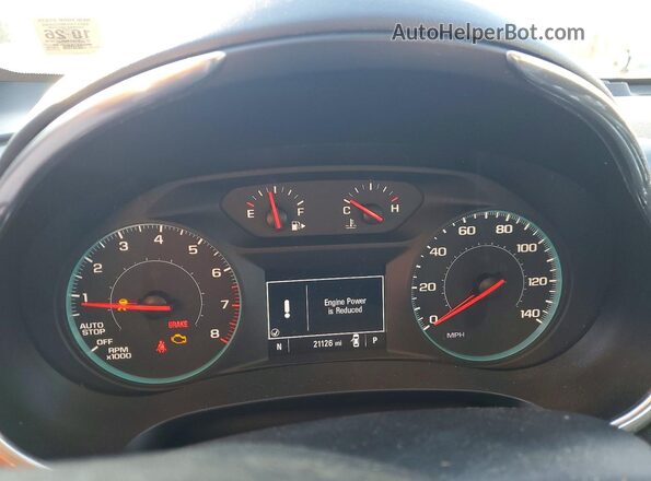 1G1ZD5ST4MF061010 2021 CHEVROLET MALIBU Red Սարքավորումների վահանակի տեսք