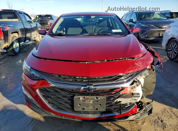 1G1ZD5ST4MF061010 2021 CHEVROLET MALIBU Red Դիմացի տեսք
