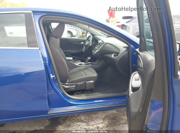 1G1ZD5ST4PF226879 2023 CHEVROLET MALIBU Blue Вид салону спереду
