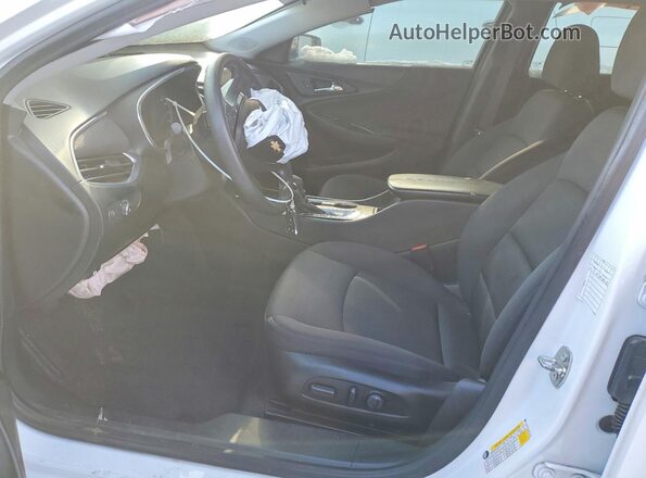 1G1ZD5ST5MF071836 2021 CHEVROLET MALIBU White Widok wnętrza z przodu