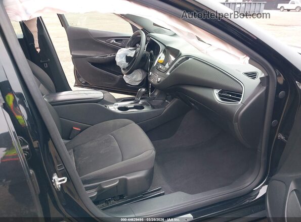 1G1ZD5ST6LF082195 2020 CHEVROLET MALIBU Black Front interior view