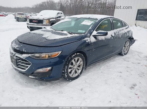 1G1ZD5ST6MF015498 2021 CHEVROLET MALIBU Blue Front left