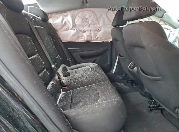 1G1ZD5ST6MF023004 2021 CHEVROLET MALIBU Black უკანა სავარძლების ხედი