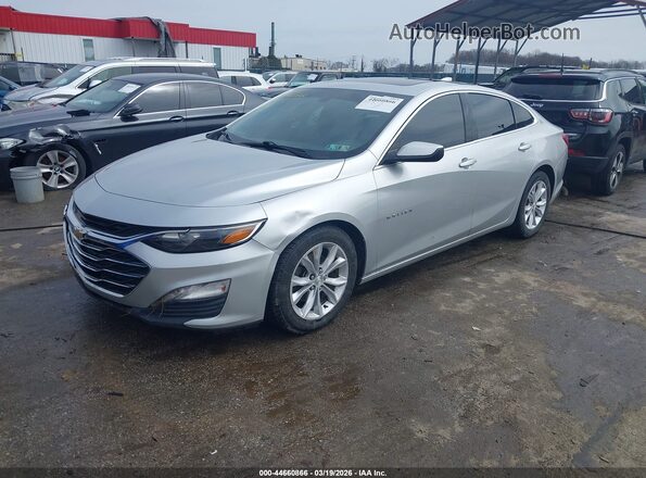1G1ZD5ST6MF031832 2021 CHEVROLET MALIBU Silver Przód lewy