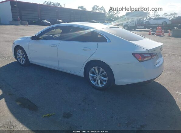 1G1ZD5ST6MF032544 2021 CHEVROLET MALIBU White Հետևի ձախ