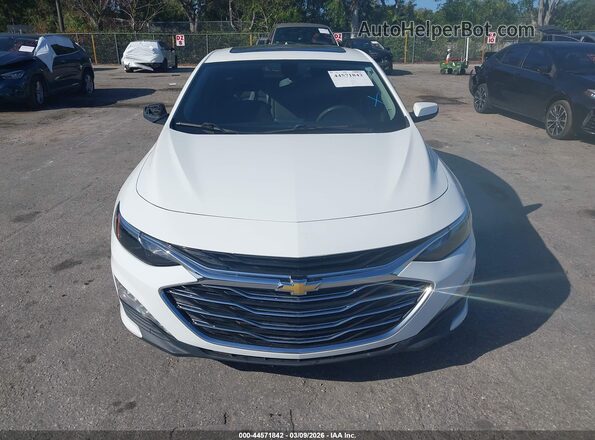 1G1ZD5ST6MF032544 2021 CHEVROLET MALIBU White Սարքավորումների վահանակի տեսք