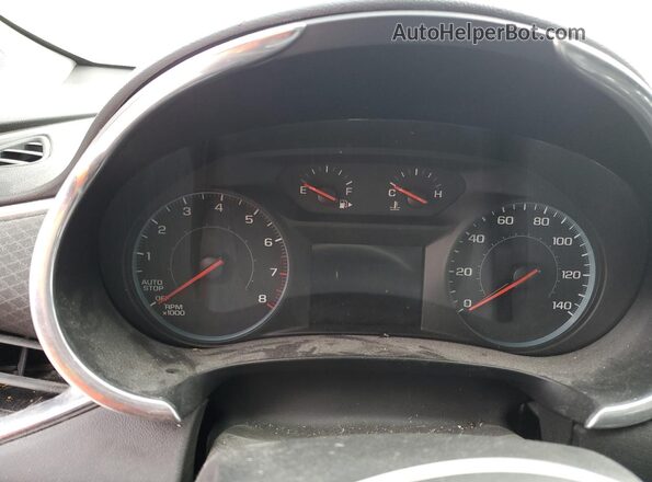 1G1ZD5ST6MF045956 2021 CHEVROLET MALIBU Black Սարքավորումների վահանակի տեսք