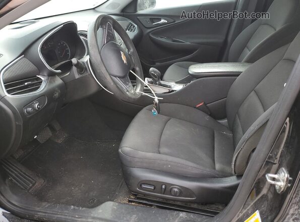 1G1ZD5ST6MF045956 2021 CHEVROLET MALIBU Black Սալոնի դիմացի տեսք