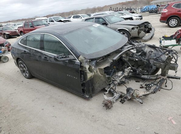 1G1ZD5ST6MF045956 2021 CHEVROLET MALIBU Black Առջևի աջ